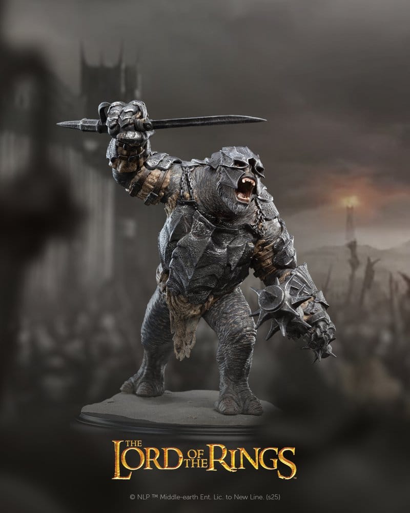 Herr der Ringe Statue Olog-hai of the Black Gate 14 cm