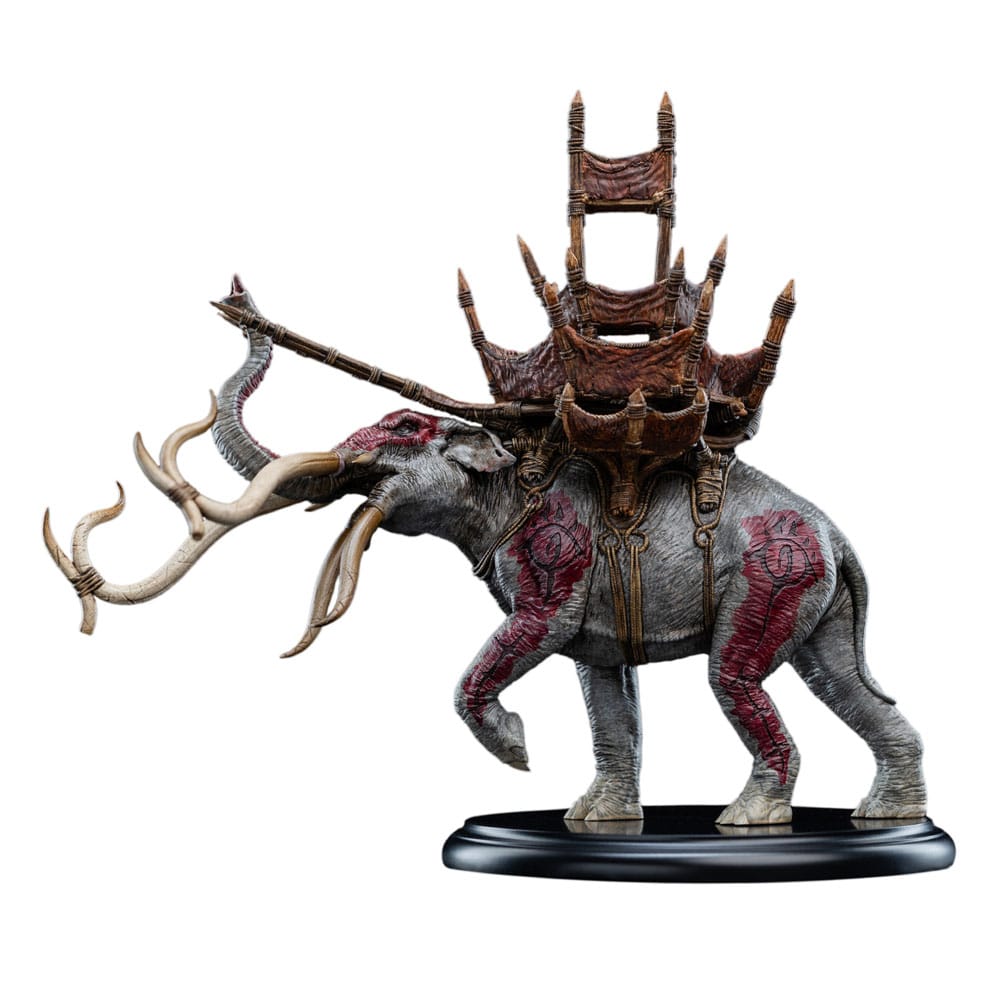 Herr der Ringe Mini Statue Mumak in Battle 17 cm