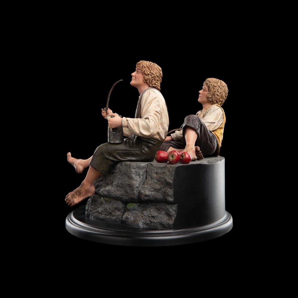 Der Herr der Ringe Mini Statue Merry und Pippin 12 cm