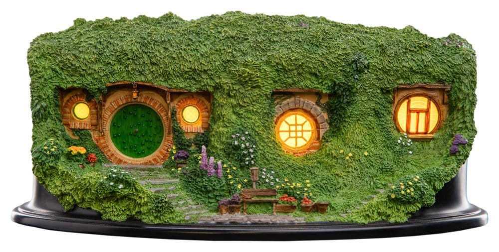 Herr der Ringe Umgebung Hobbit Hole - Bag End - Illuminated Edition 7 cm
