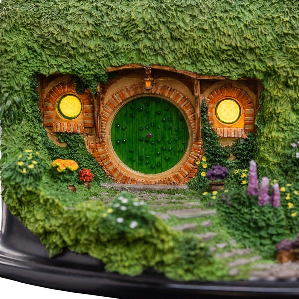 Herr der Ringe Umgebung Hobbit Hole - Bag End - Illuminated Edition 7 cm