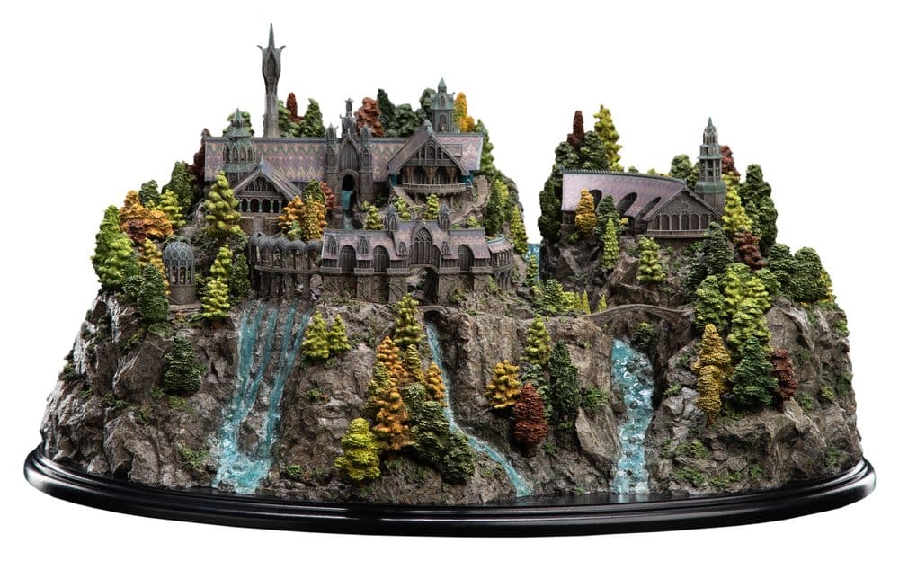 Der Herr der Ringe Diorama Rivendell Open Edition 28 cm