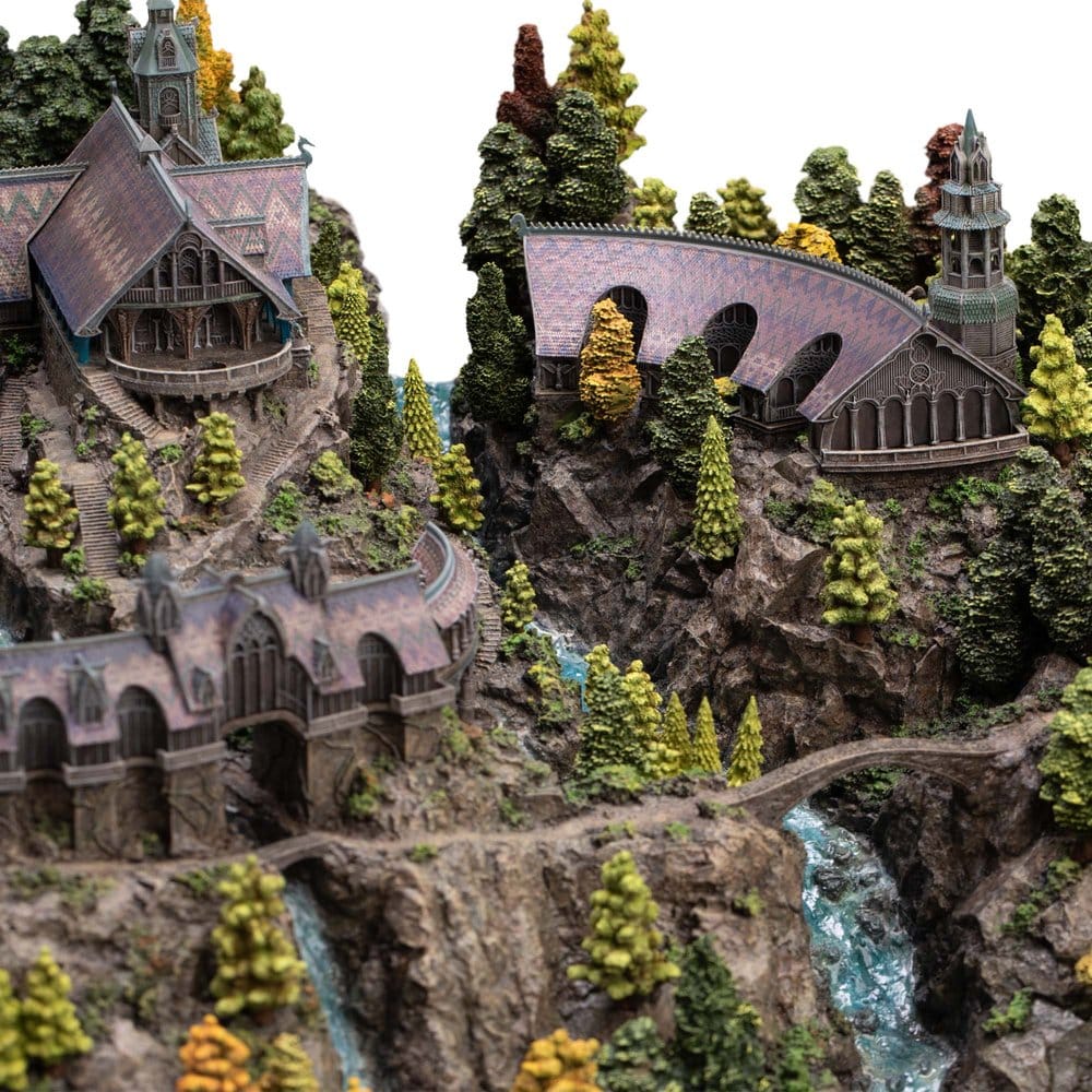 Der Herr der Ringe Diorama Rivendell Open Edition 28 cm