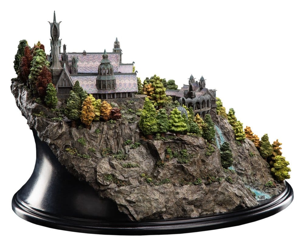 Der Herr der Ringe Miniatur Umgebung Rivendell 28 cm
