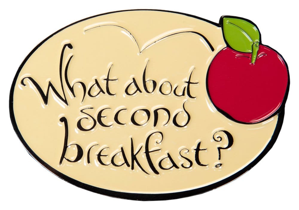 Herr der Ringe Magnet What About Second Breakfast? (Enamel) 7 cm