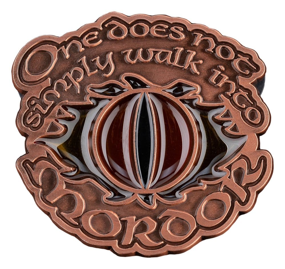 Herr der Ringe Ansteck-Pin One Does Not Simply Walk Into Mordor 4 cm