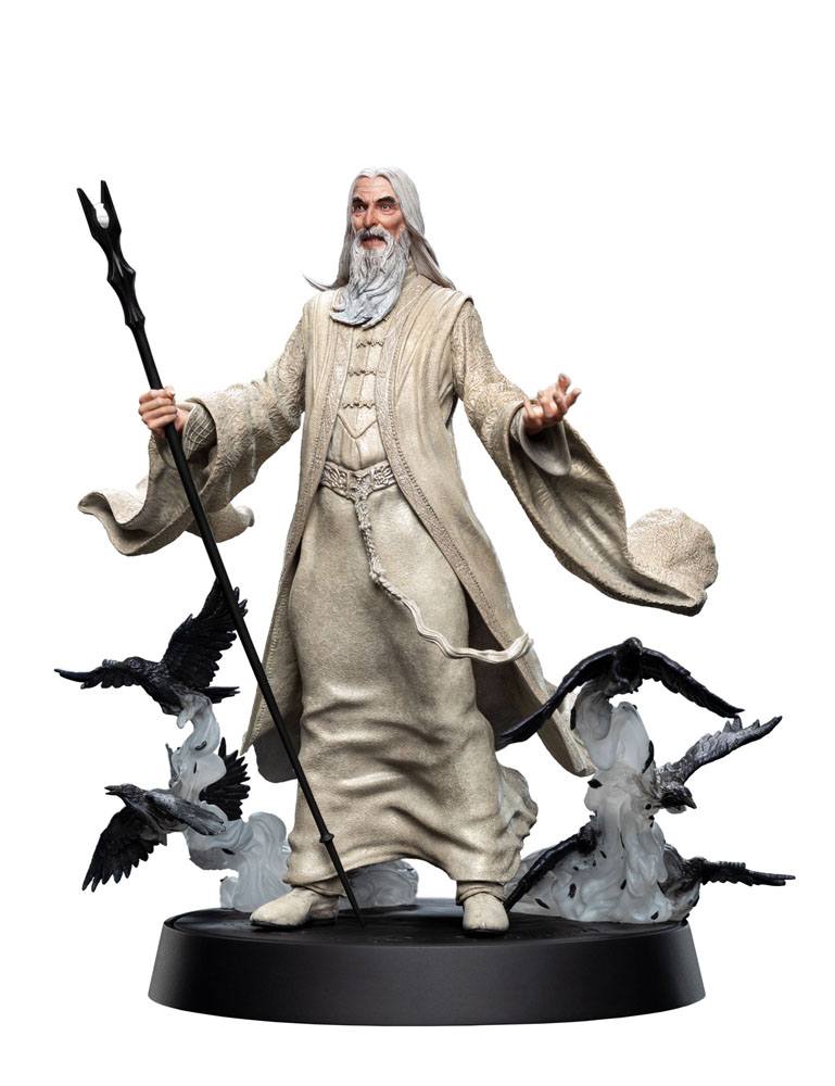 Der Herr der Ringe Figures of Fandom PVC Statue Saruman the White 26 cm