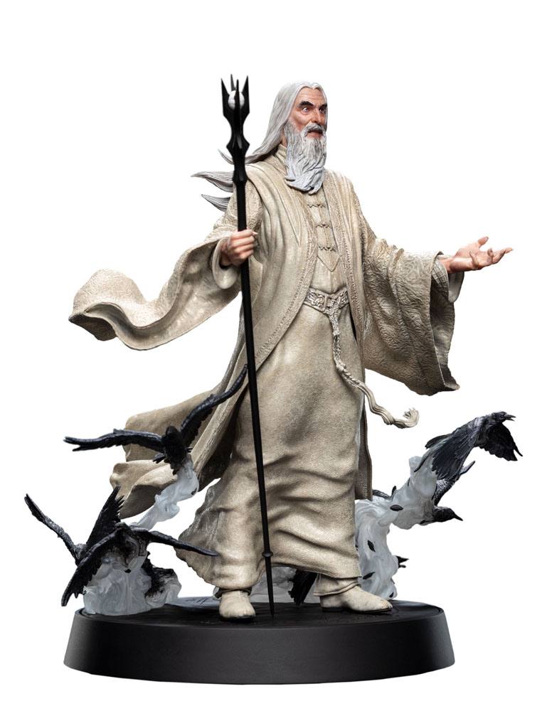 Der Herr der Ringe Figures of Fandom PVC Statue Saruman the White 26 cm