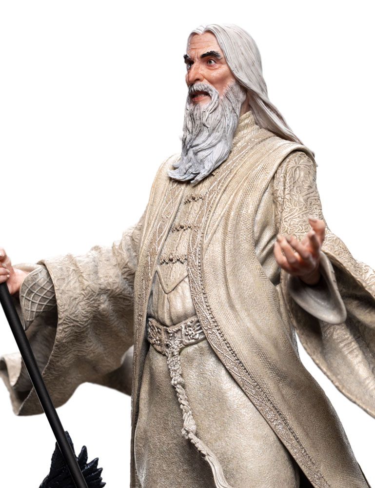 Der Herr der Ringe Figures of Fandom PVC Statue Saruman the White 26 cm