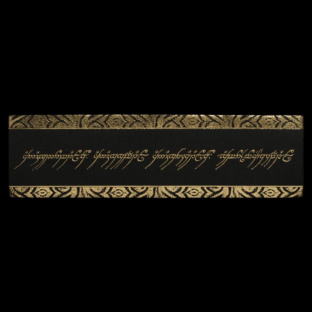 Herr der Ringe Leder Lesezeichen The One Ring Inscription