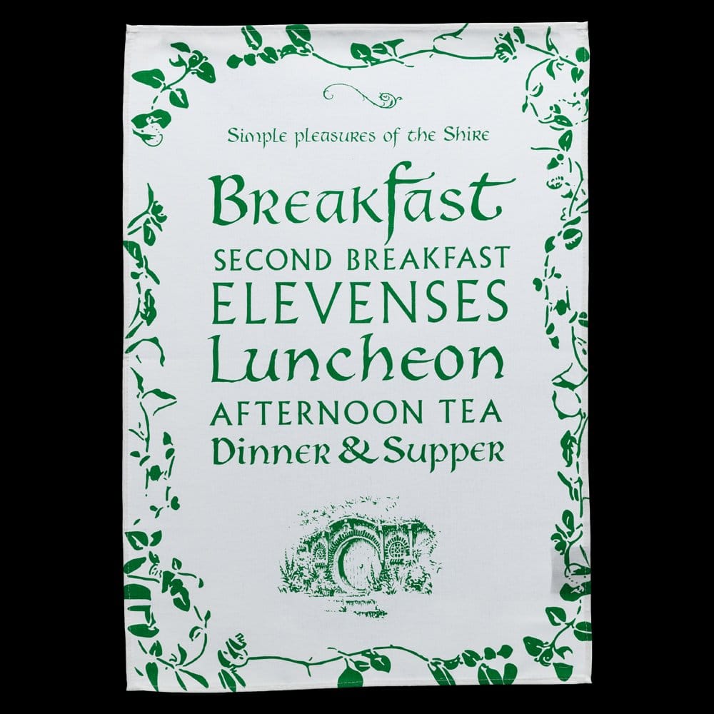 Herr der Ringe Geschirrtuch Simple Pleasures of the Shire 72 cm