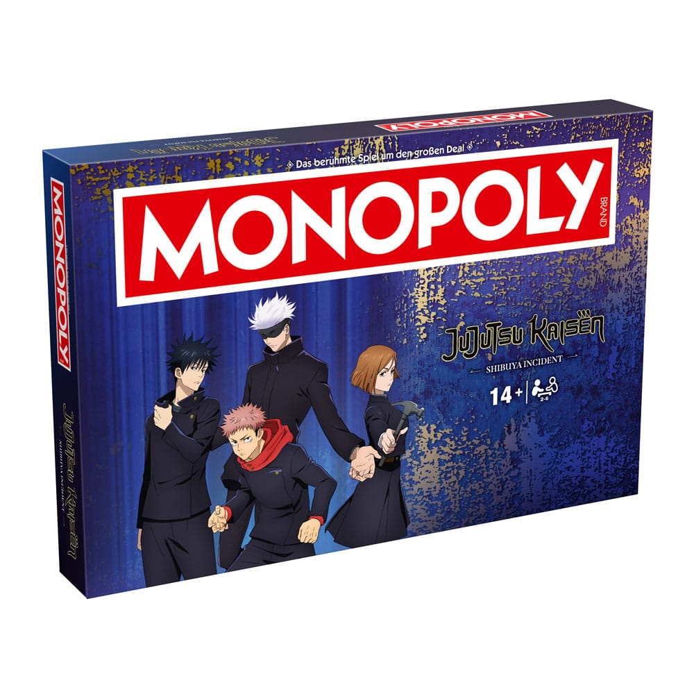 Monopoly Brettspiel Jujutsu Kaisen Season 2 *Deutsche Version*