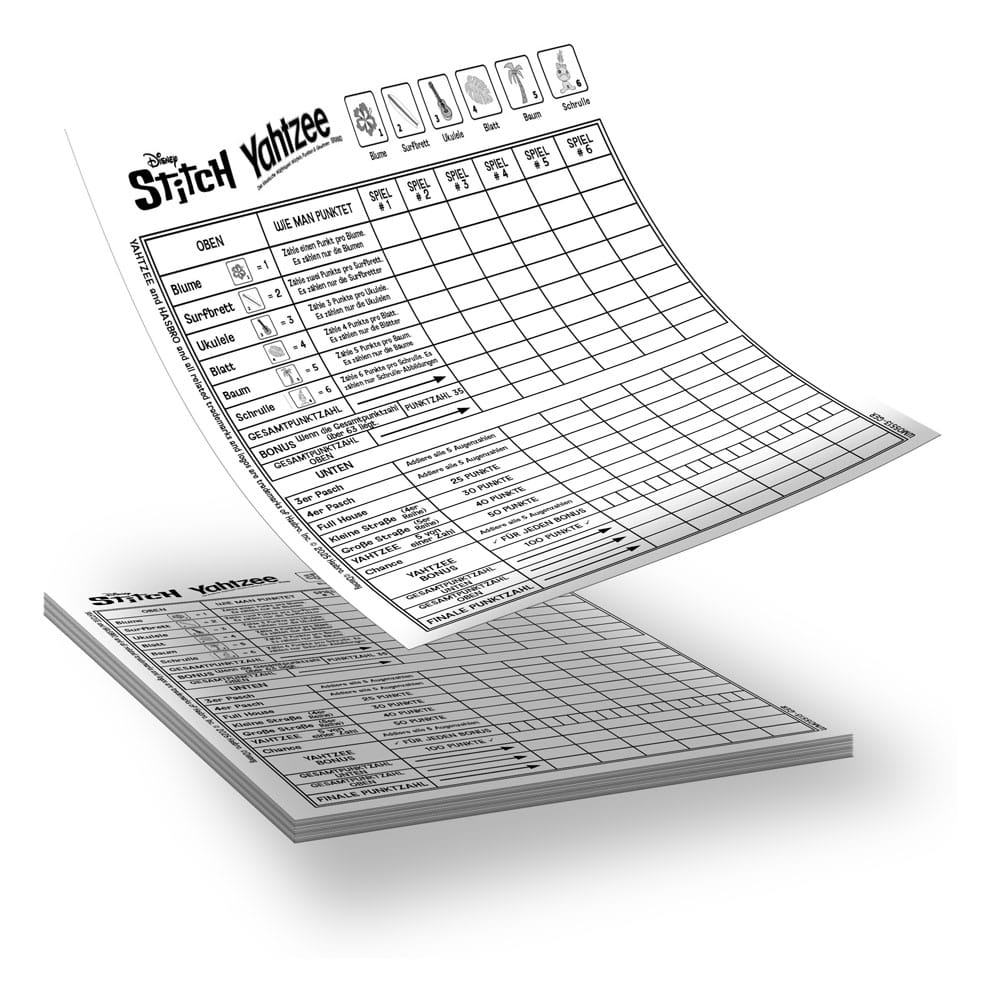 Lilo & Stitch Yahtzee Stitch *Deutsche Version*