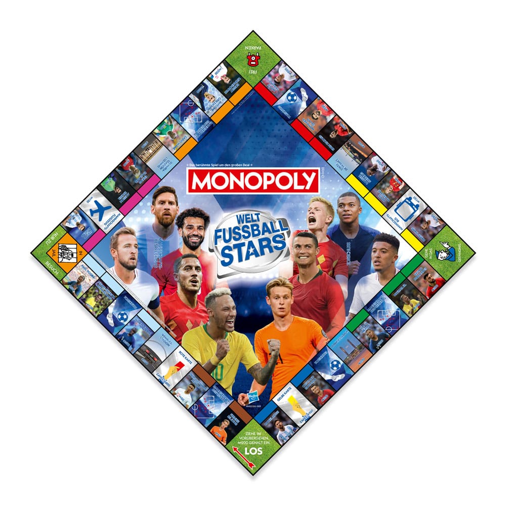 Monopoly Brettspiel Weltfussballstars *Deutsche Version*