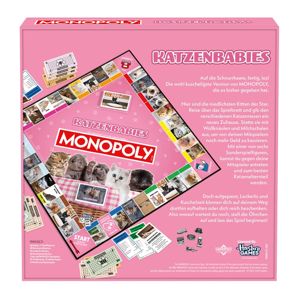 Monopoly Brettspiel Katzenbabys *Deutsche Version*