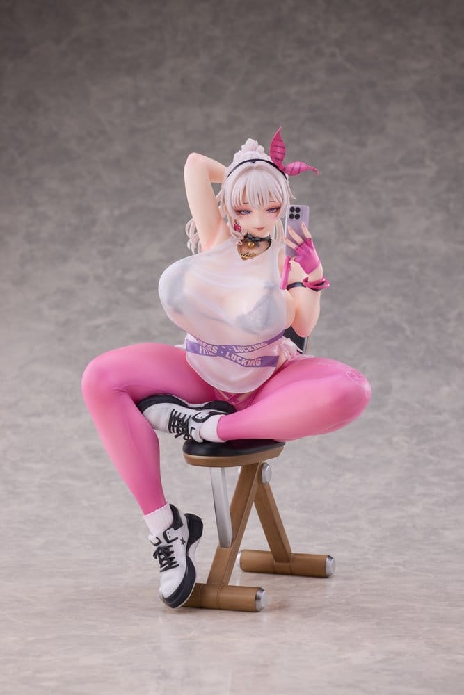 Original Illustration PVC Statue 1/7 Kyou wa Mune Tore! illustration by RST Deluxe Edition 23 cm