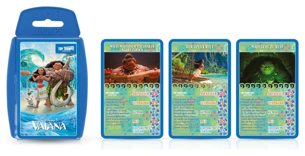 Vaiana Kartenspiel Top Trumps *Deutsche Version*