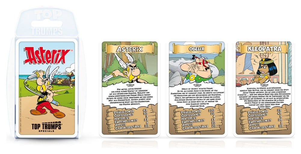 Asterix Kartenspiel Top Trumps *Deutsche Version*