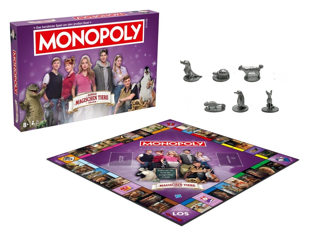 Monopoly Brettspiel Die Schule der magischen Tiere *Deutsche Version*