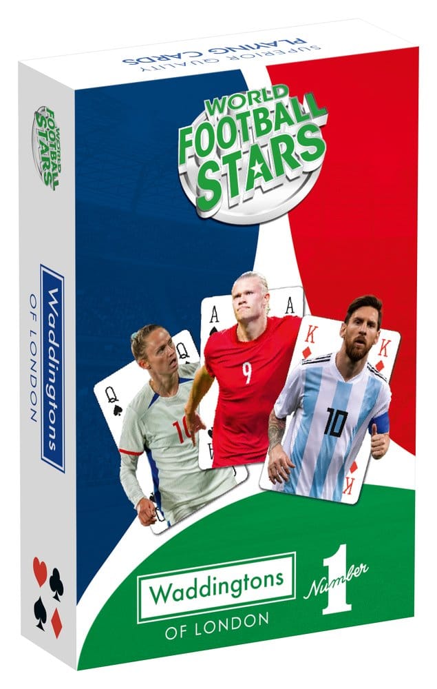 Weltfussballstars No 1 Spielkarten *Englische Version*