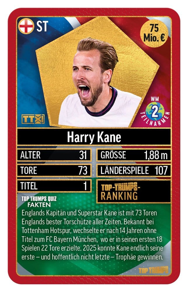 Weltfussballstars Kartenspiel 200 Starter Pack *Deutsche Version*