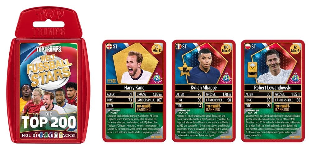 Weltfussballstars Kartenspiel 200 Starter Pack *Deutsche Version*
