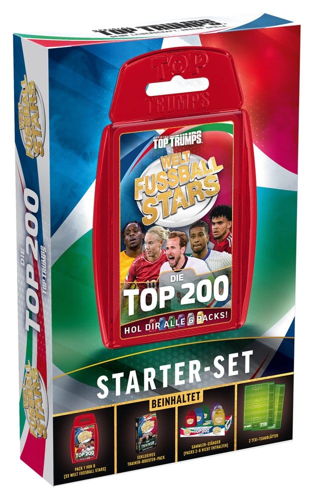Weltfussballstars Kartenspiel 200 Starter Pack *Deutsche Version*