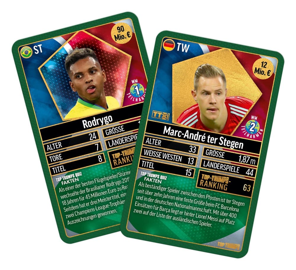 Weltfussballstars Kartenspiel 200 Pack 3 *Deutsche Version*