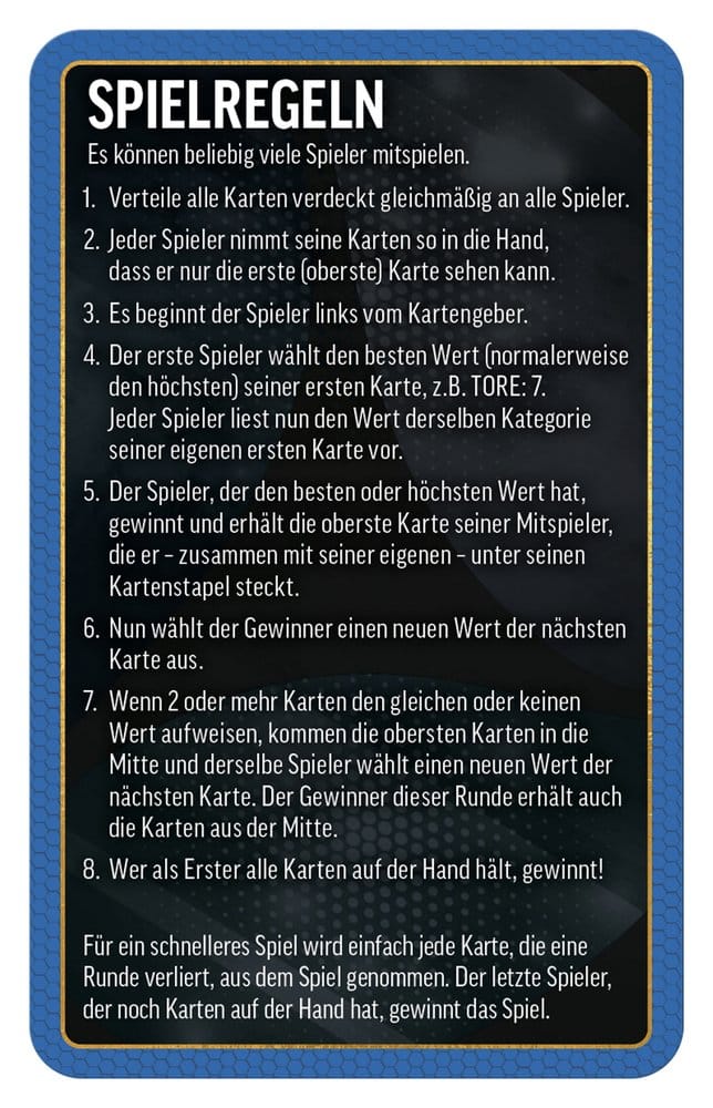 Weltfussballstars Kartenspiel 200 Pack 2 *Deutsche Version*