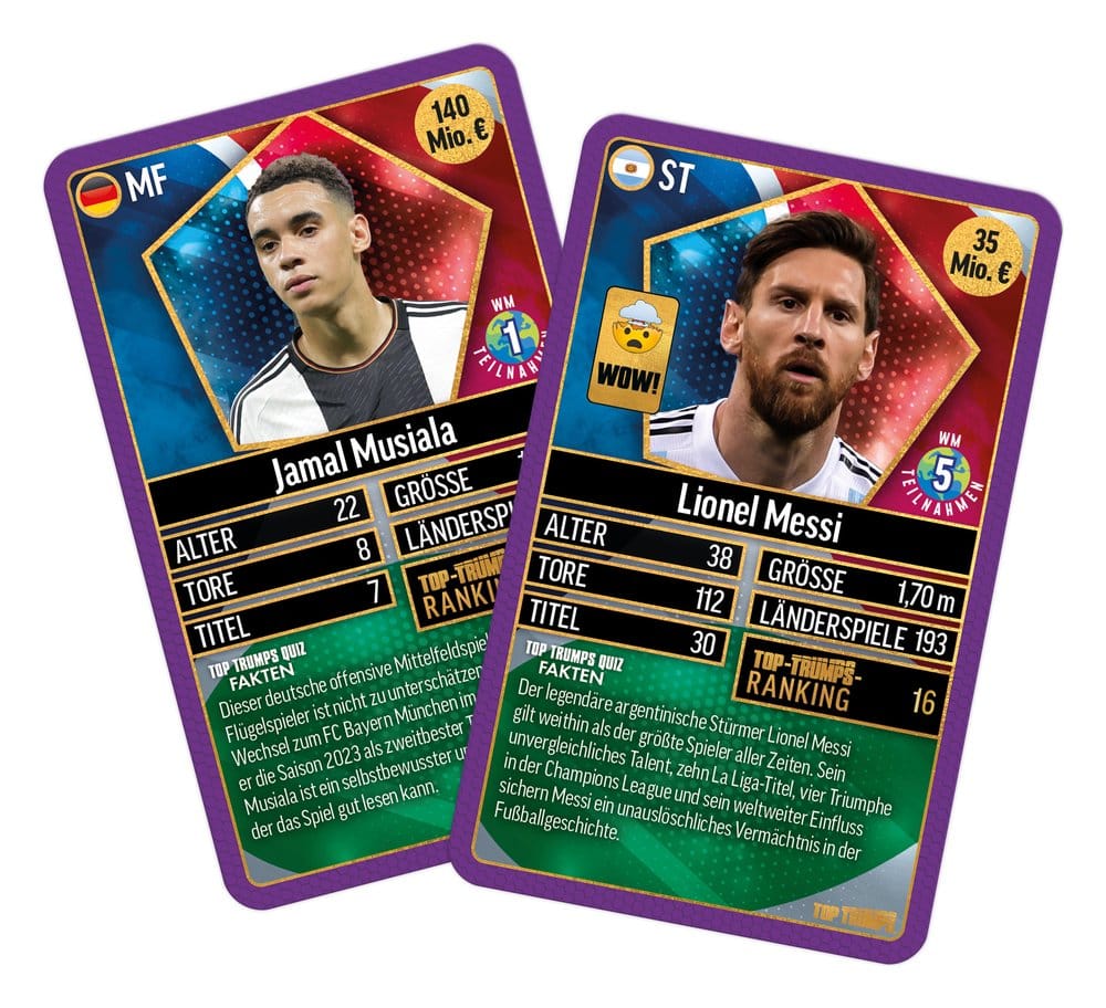 Weltfussballstars Kartenspiel 200 Pack 4 *Deutsche Version*