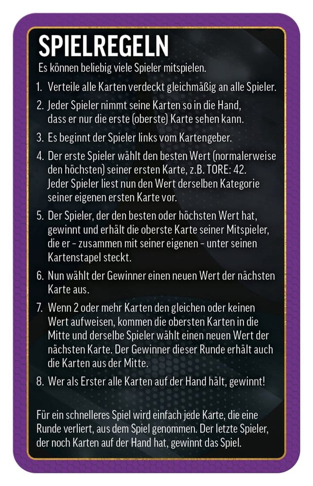Weltfussballstars Kartenspiel 200 Pack 4 *Deutsche Version*