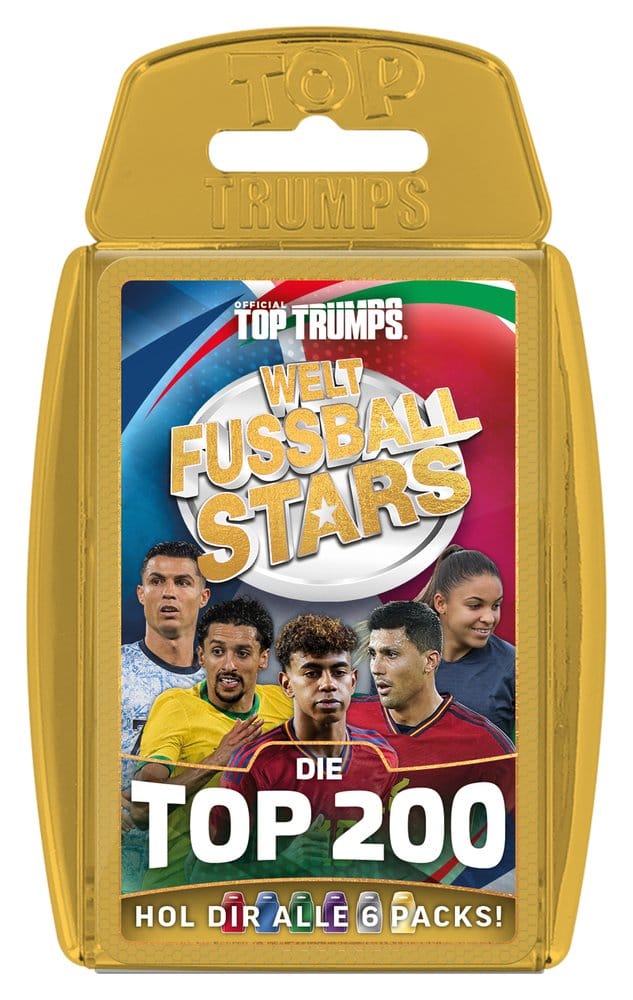Weltfussballstars Kartenspiel 200 Pack 6 *Deutsche Version*