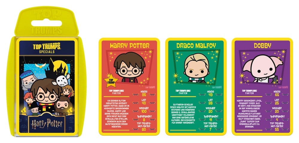 Harry Potter Kartenspiel Top Trumps Chibi Style *Deutsche Version*