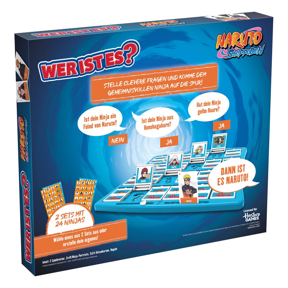 Naruto Brettspiel Wer ist es Berühmte Gebäude *Deutsche Version*