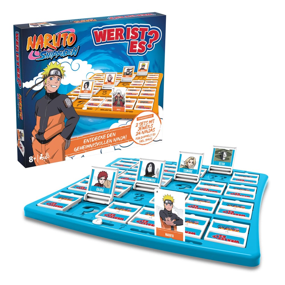 Naruto Brettspiel Wer ist es Berühmte Gebäude *Deutsche Version*