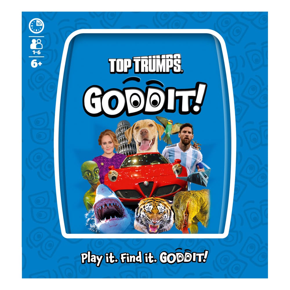 Kartenspiel Top Trumps Goddit *Deutsche Version*