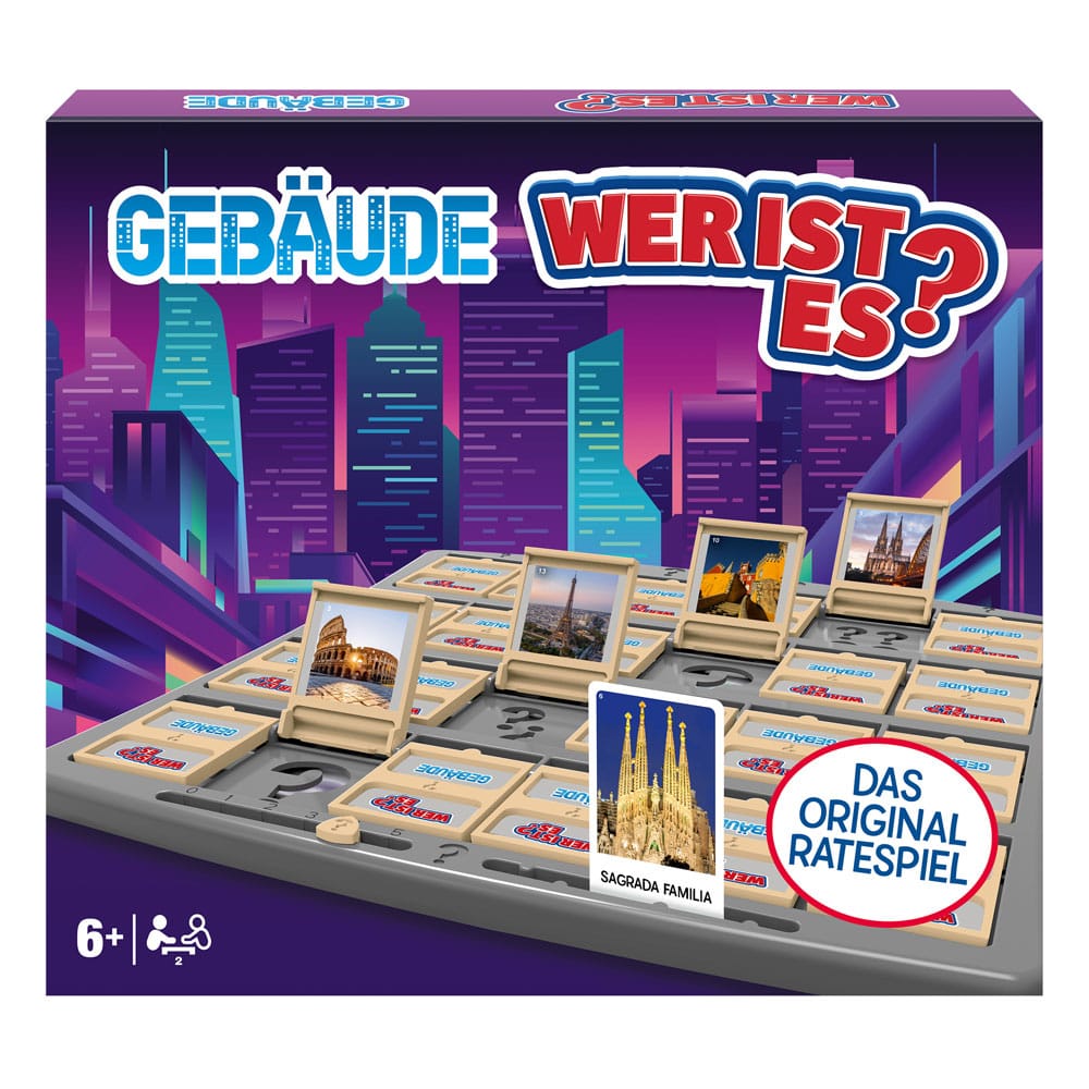 Brettspiel Wer ist es Berühmte Gebäude *Deutsche Version*