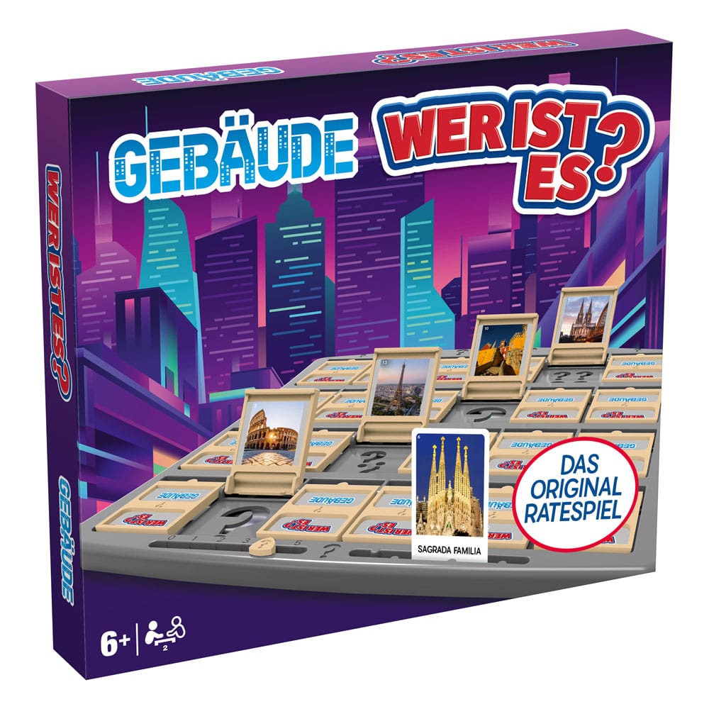 Brettspiel Wer ist es Berühmte Gebäude *Deutsche Version*
