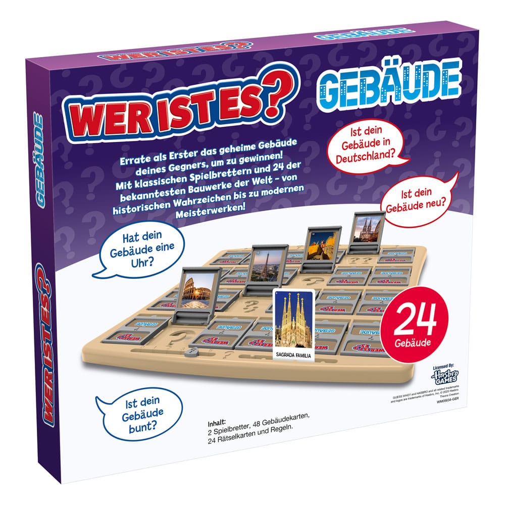 Brettspiel Wer ist es Berühmte Gebäude *Deutsche Version*