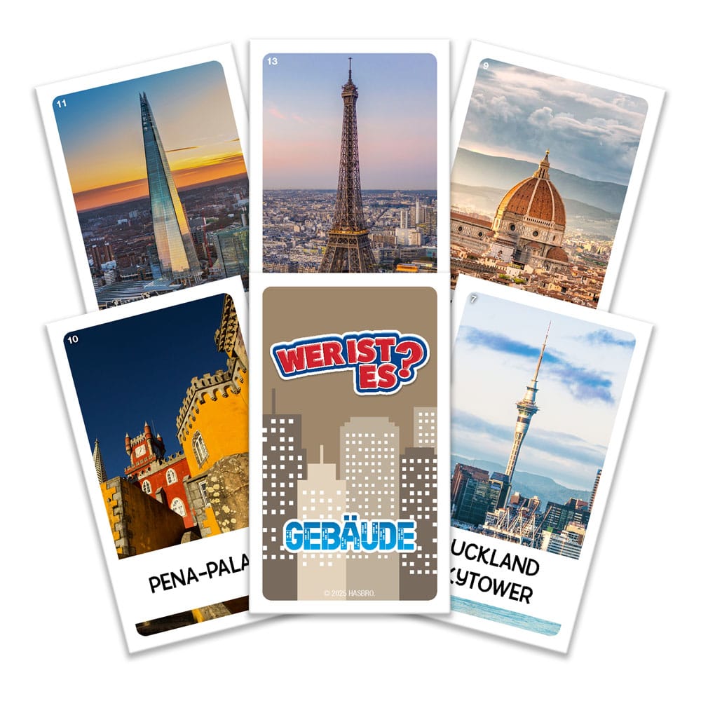 Brettspiel Wer ist es Berühmte Gebäude *Deutsche Version*