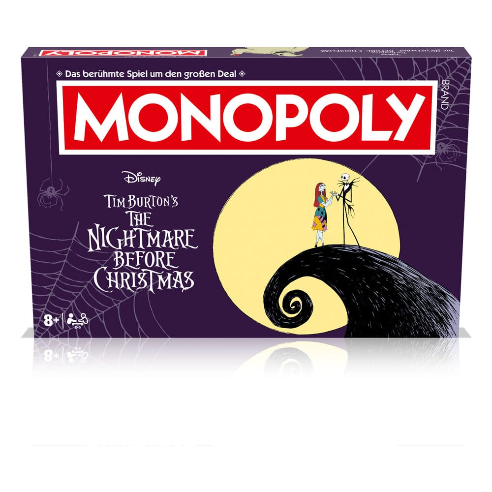Monopoly Brettspiel Nightmare Before Christmas *Deutsche Version*