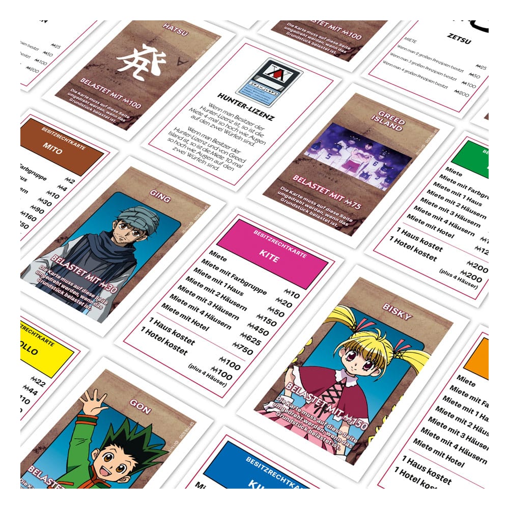 Monopoly Brettspiel Hunter x Hunter *Deutsche Version*