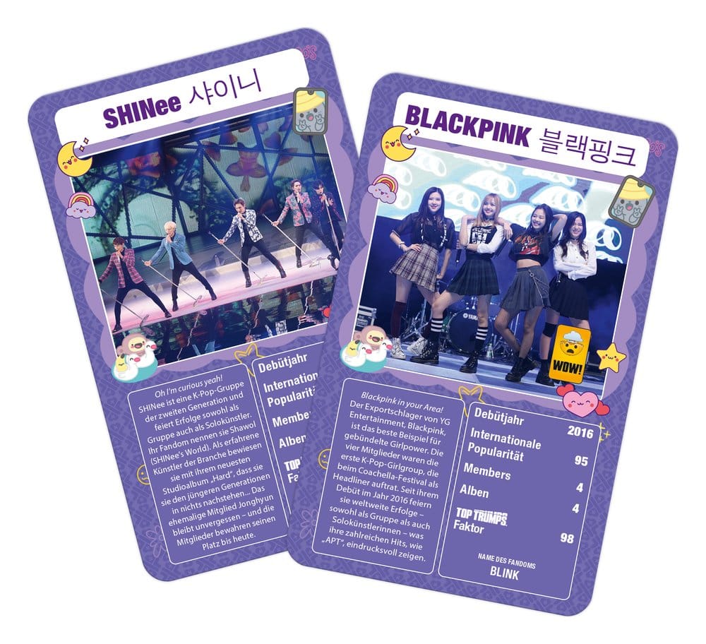 K-Pop Kartenspiel Top Trumps *Deutsche Version*