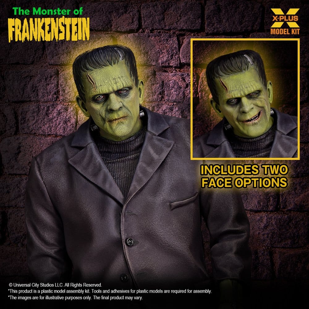 Frankenstein Plastic Model Kit 1/8 The Monster of Frankenstein 27 cm