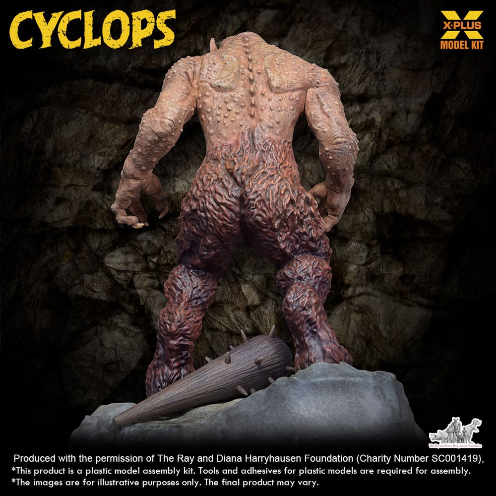 Cyclops Figur Plastic Model Kit 1/72 Renewal Package 23 cm