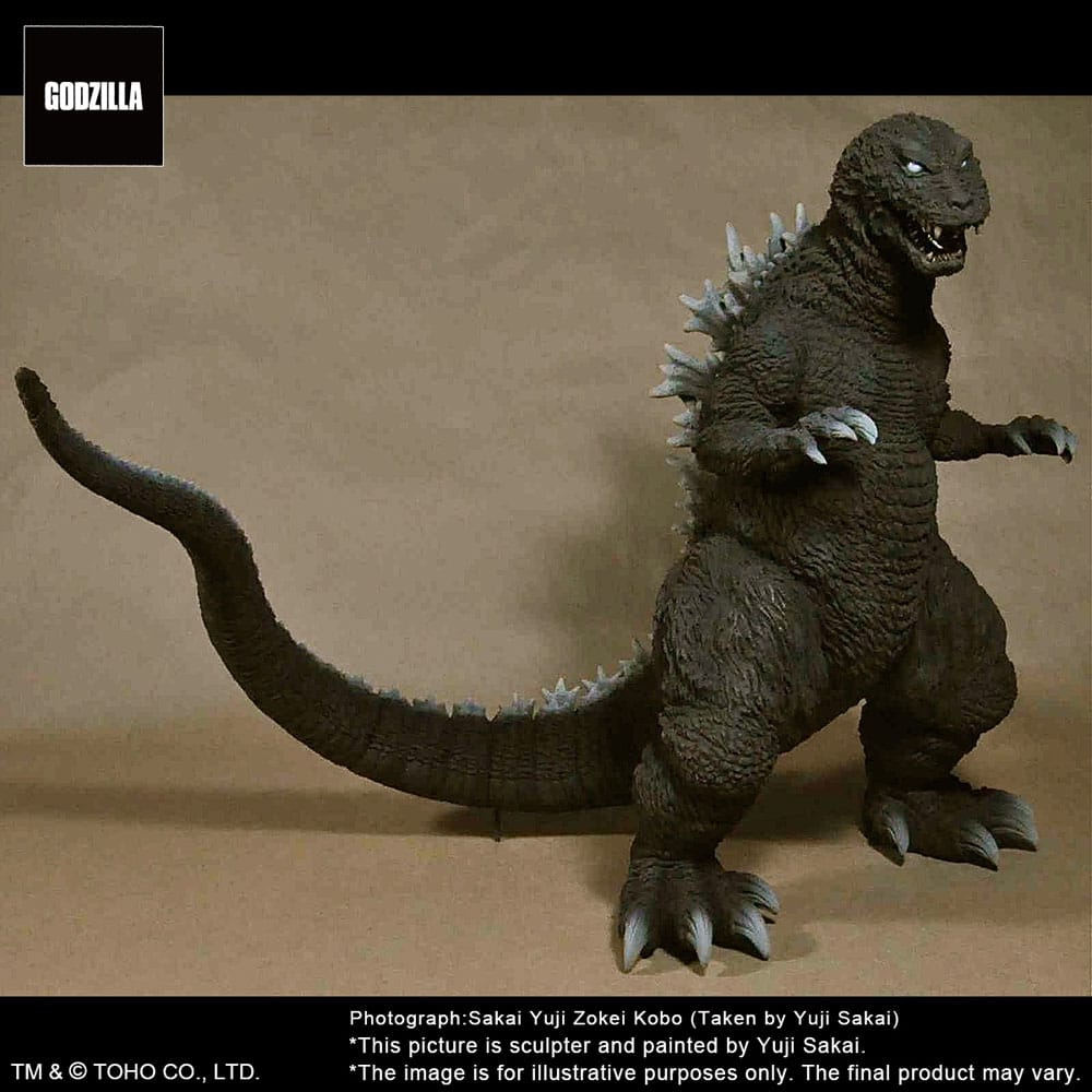 Godzilla 2001 TOHO Yuji Sakai Modeling Collection PVC Statue Godzilla Battle in the Storm 28 cm