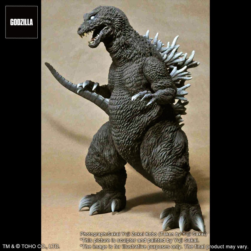 Godzilla 2001 TOHO Yuji Sakai Modeling Collection PVC Statue Godzilla Battle in the Storm 28 cm