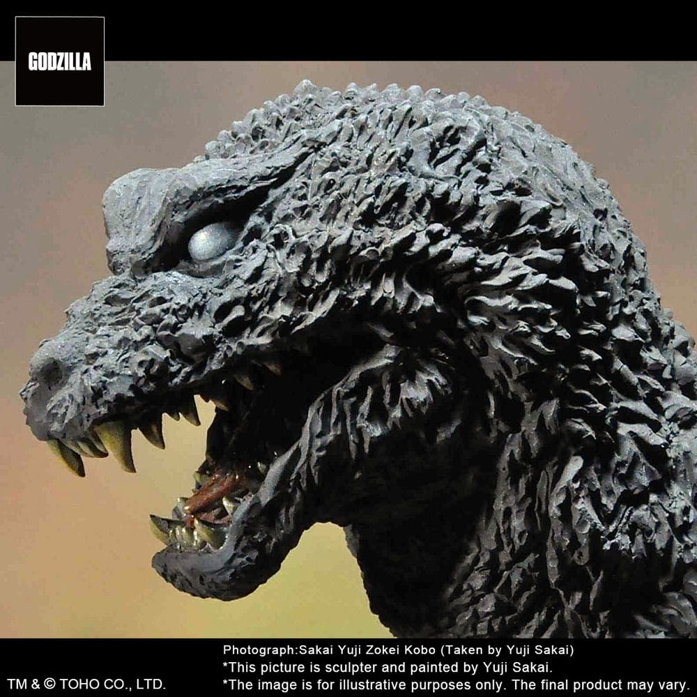 Godzilla 2001 TOHO Yuji Sakai Modeling Collection PVC Statue Godzilla Battle in the Storm 28 cm