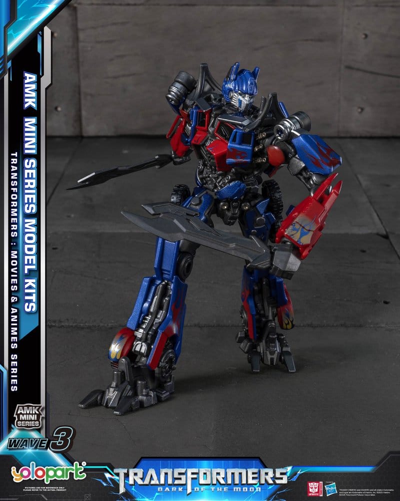 Transformers Generation One AMK Mini Series Plastic Model Kit Wave 3 Optimus Prime TF 3 11 cm