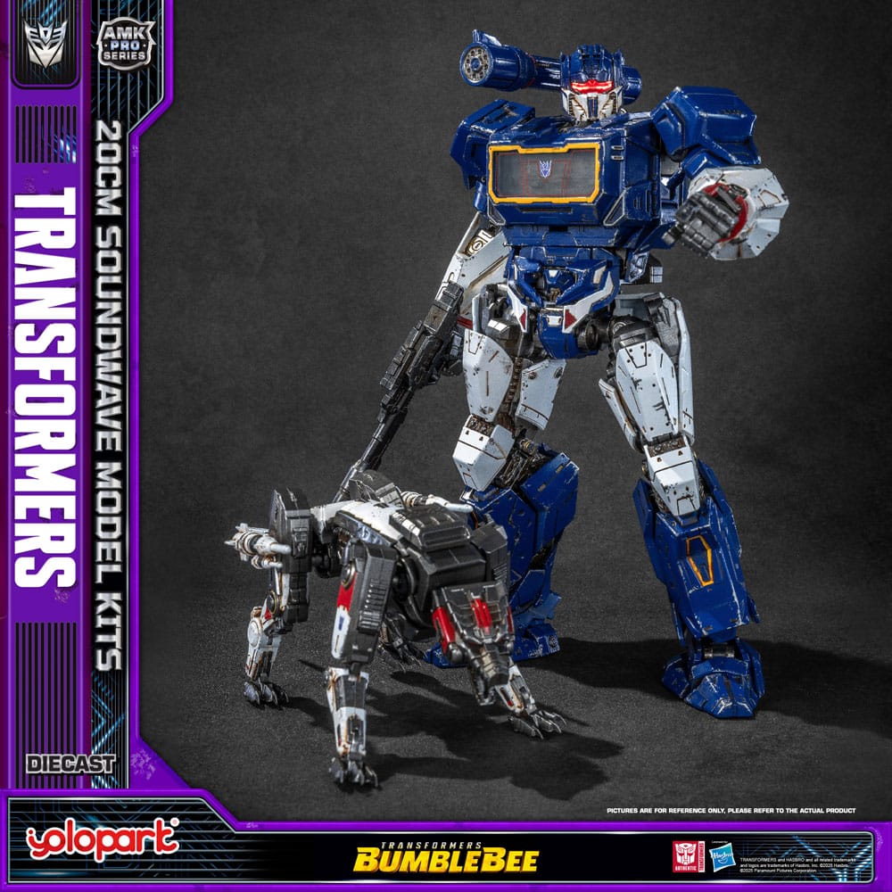 Transformers: Bumblebee AMK Pro Series Plastic Model Kit Soundwave (Oversea Version) 20 cm